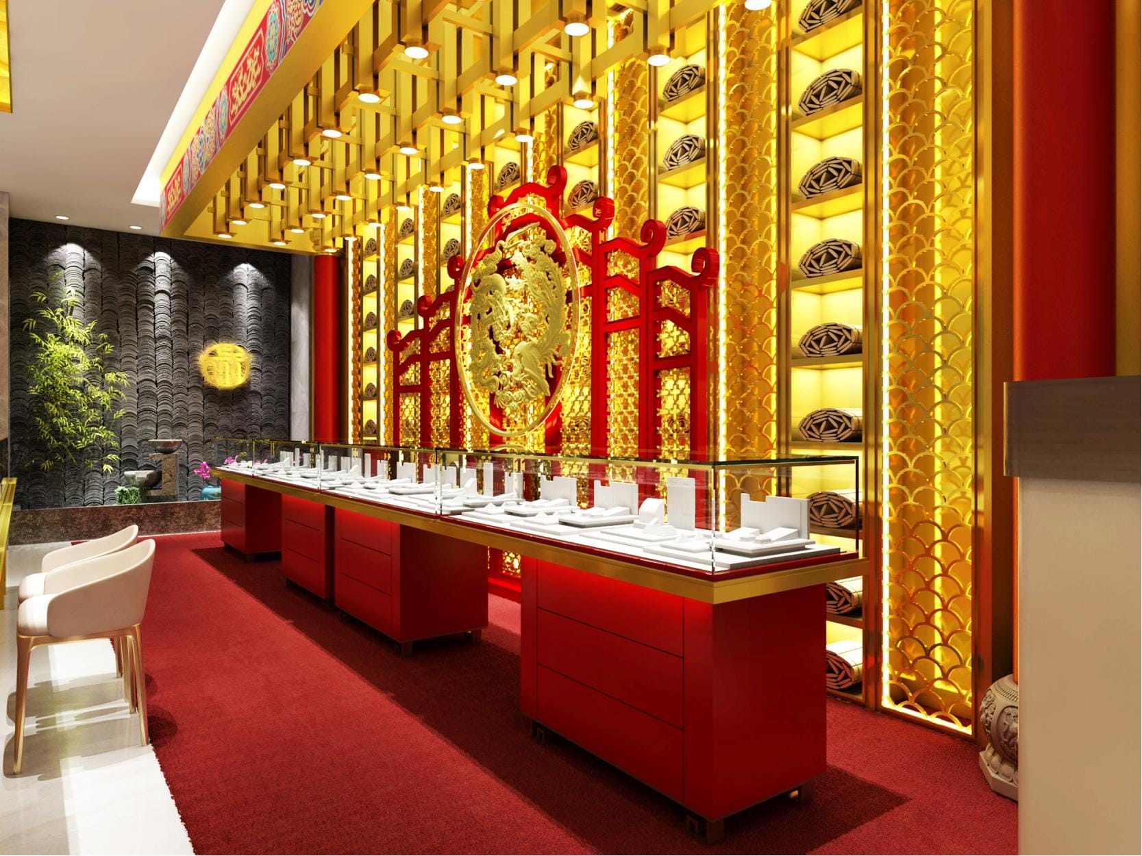 临泉老庙珠宝照明案例