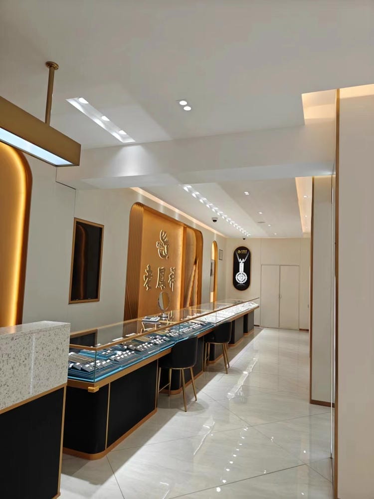 河南博爱老凤祥珠宝照明案例