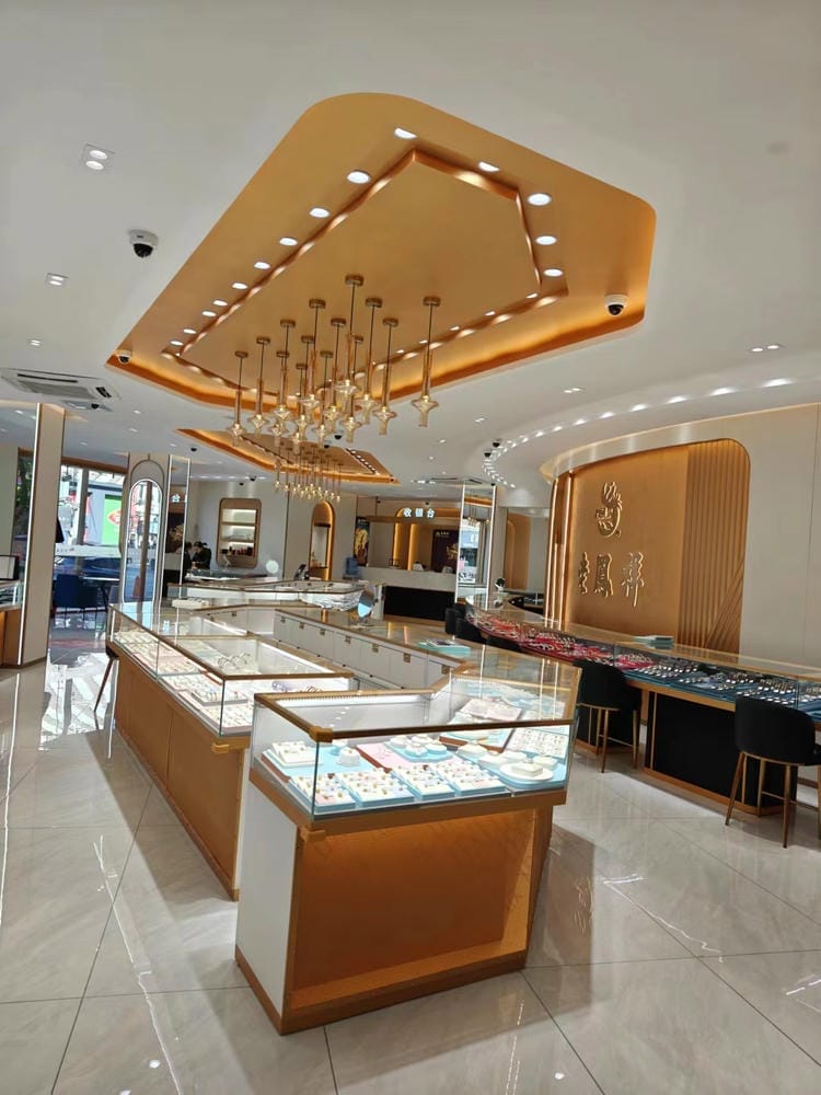 河南博爱老凤祥珠宝照明案例