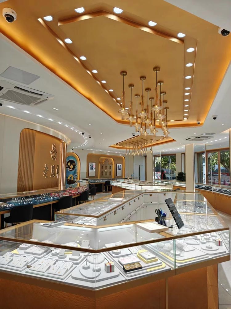 河南博爱老凤祥珠宝照明案例